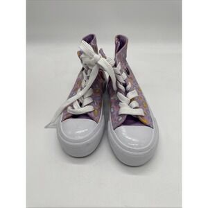 Disney Minnie Mouse Girl High Top Sneakers Shoes Pink Size 2